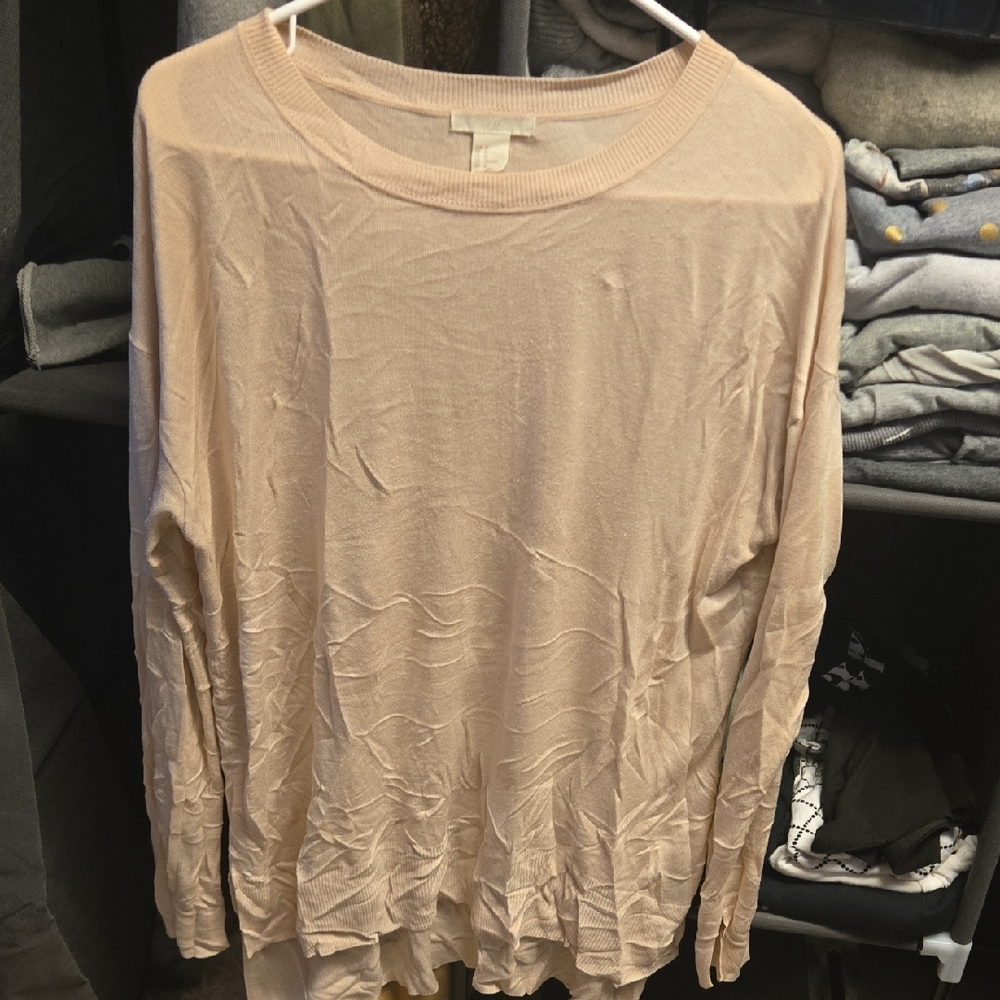 H&M Light Beige Knit Top